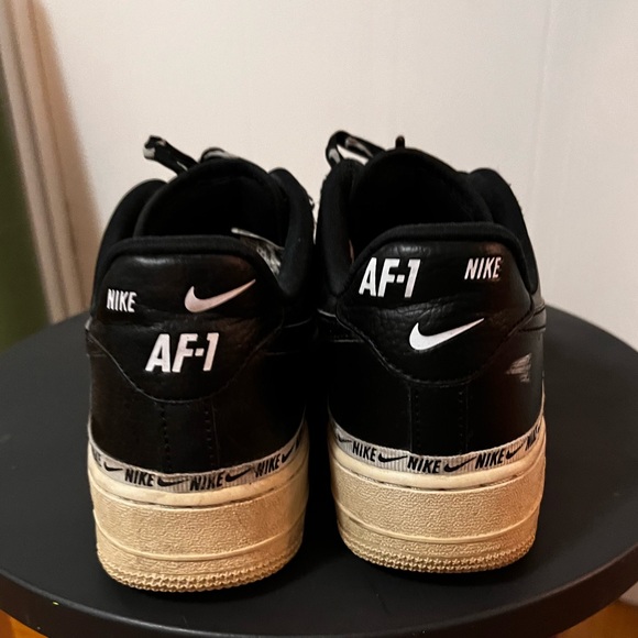 Nike Premium Black and white Air Force 1 Sneakers - Picture 3 of 6